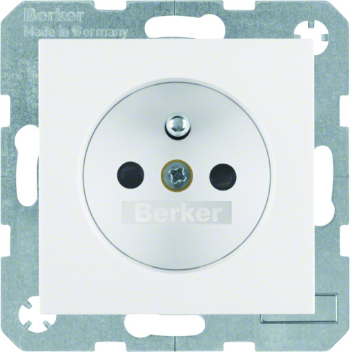 S.1B.x - tomada FR obturad., branco mt