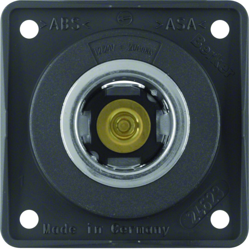 Integro - tomada 12V, antracite mate