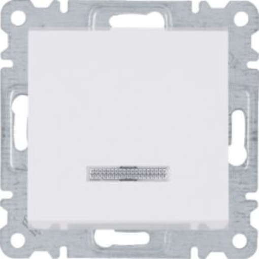 Interruptor simples csinaliz  branco