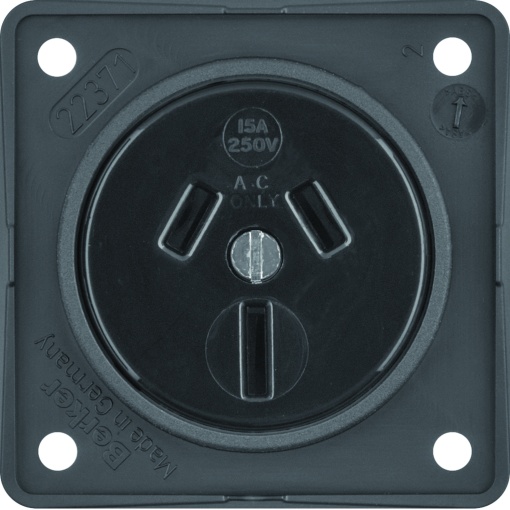 Integro - tomada Australia 15A, antrc mt