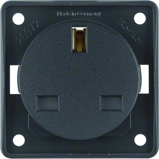 Integro - tomada 2PT BS, antracite mt