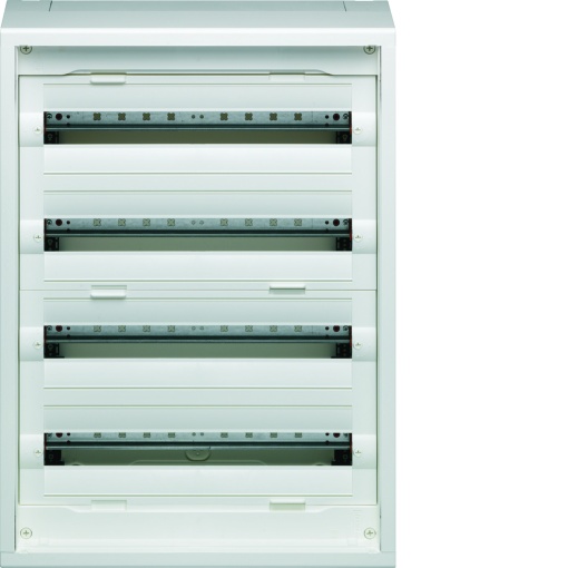 caixa de distribuição vega D 4 filas 96 módulos 750x550x193mm montagem aparente