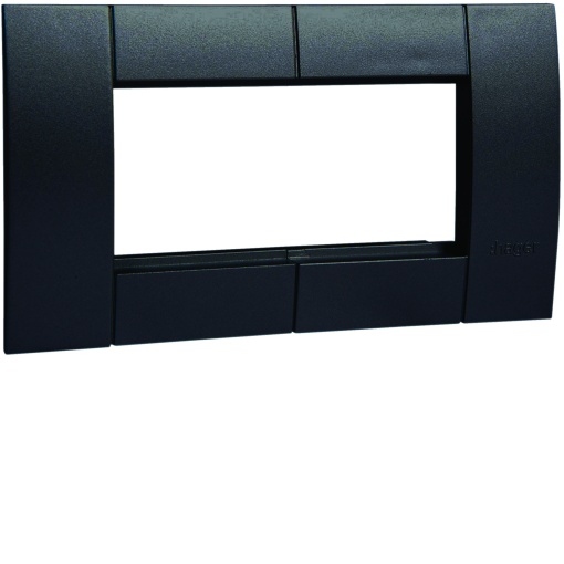 Sup duplo apar 45mm BRAP preto