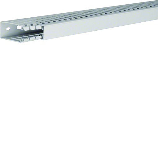 Calha de cablagem livre de halogênio HA7 60x25 mm cinza claro
