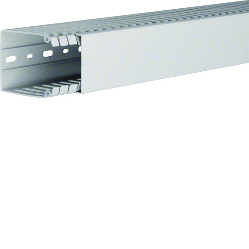 Calha de cablagem livre de halogênio HA7 80x60 mm cinza claro