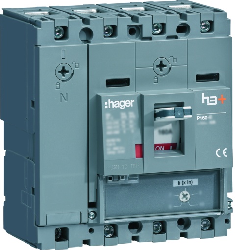 Disjuntor P160 mag. 4P-4D 80A 40kA