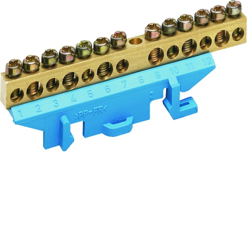 Barramento parafuso neutro 6x167x10