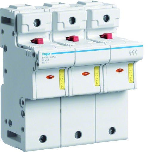 Corta-circuit. secc. acess. 125A 3P 6M