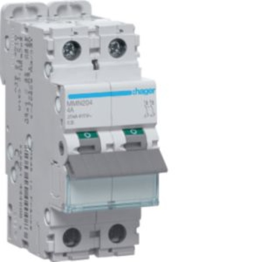 Disjuntor magnético 2P 4A 25kA 2M