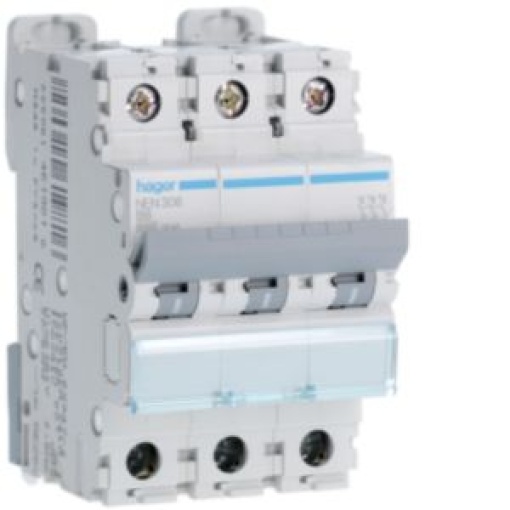 Disjuntor 3P 6A B 610kA 3M