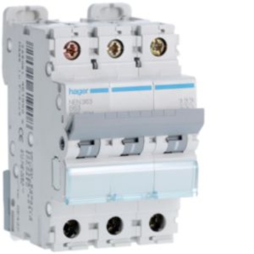 Disjuntor 3P 63A B 610kA 3M