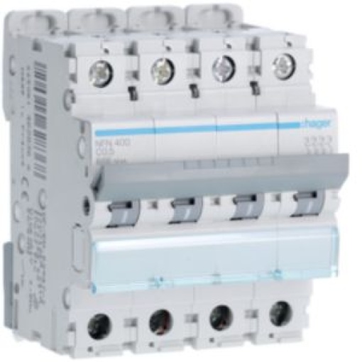 Disjuntor 4P 05A C 610kA 4M