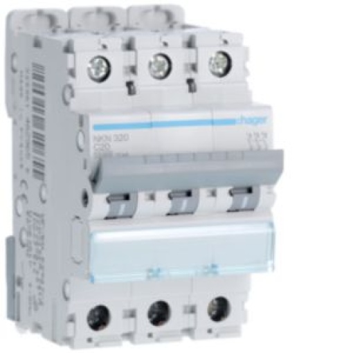 Disjuntor 3P 20A C 1015kA 3M