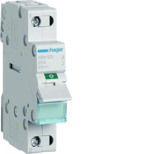 Interruptor Modular 1P 25A