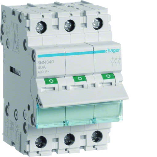 Interruptor Modular 3P 40A