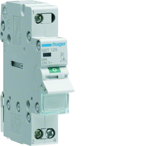 Interruptor Mod. cInd. luminoso 1P 25A