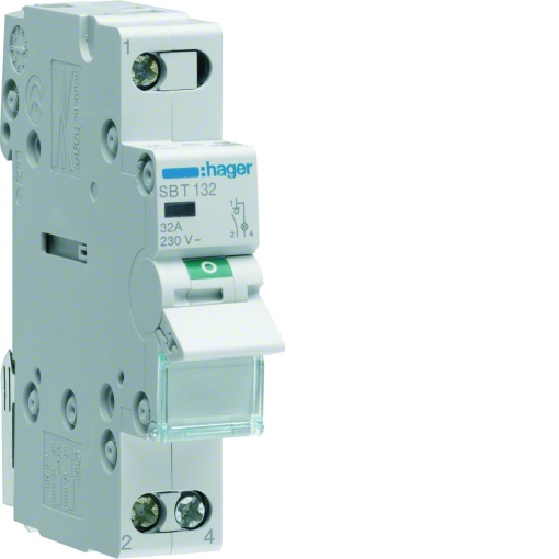 Interruptor Mod. cInd. luminoso 1P 32A