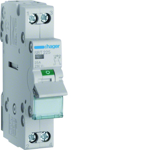 Interruptor Mod. cInd. luminoso 2P 25A