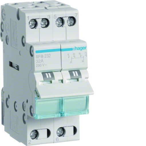 Inversor Modular cponto zero, 2P 32A