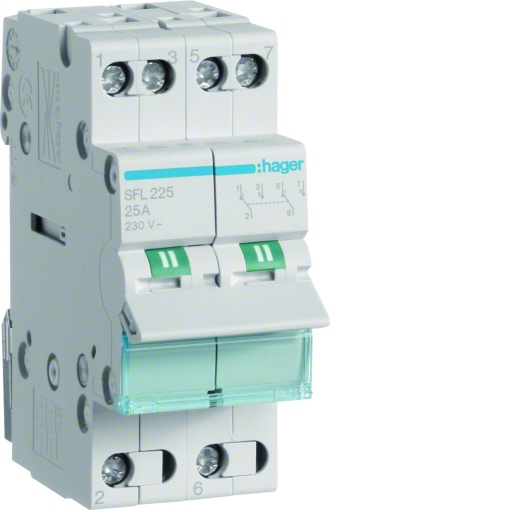 Inversor Modular sponto zero, 2P 25A