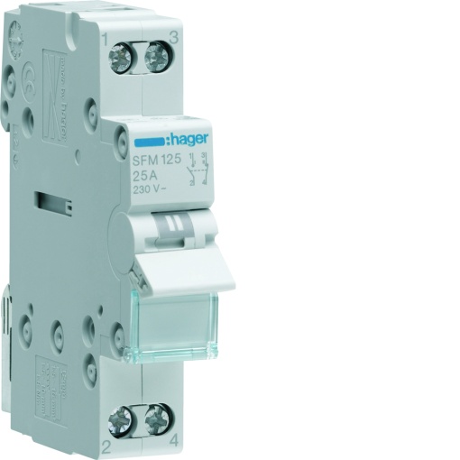 Inversor Modular sponto zero, 1P 25A