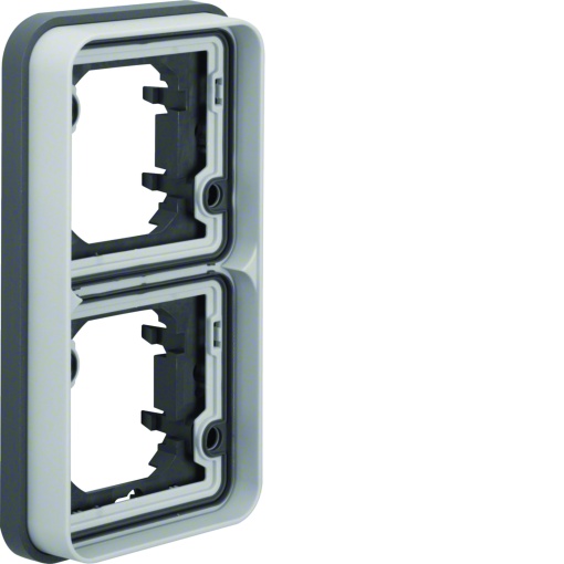 cubyko - Quadro x2 vertical, cinzento