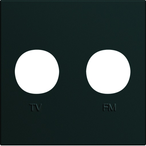 gallery 2M Espelho TVFM, preto