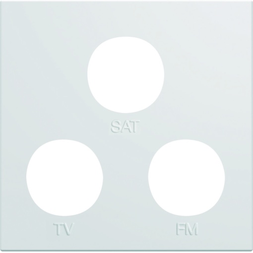 gallery 2M Espelho TVFMSAT, branco