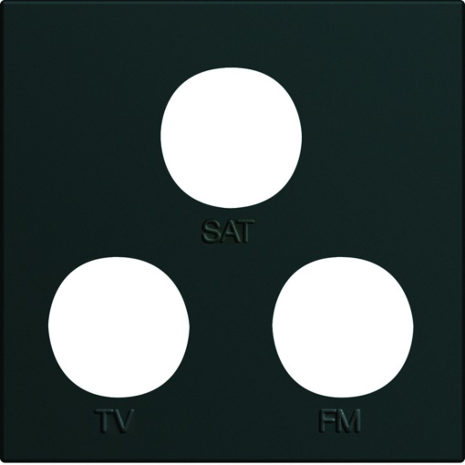 gallery 2M Espelho TVFMSAT, preto