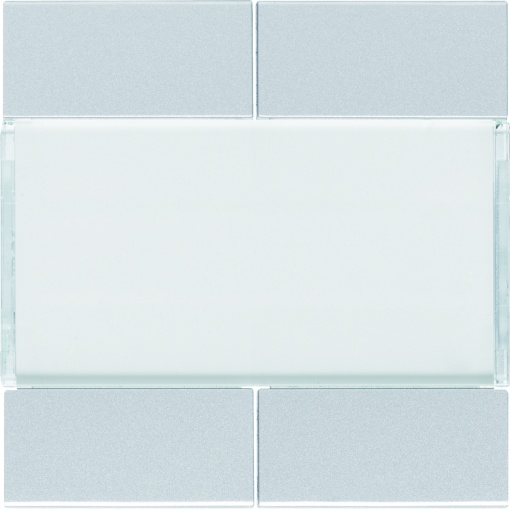 Tecla x4 gallery KNX, alumínio