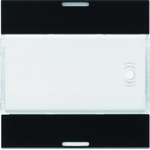 Tecla x2 gallery KNX com LED, preto