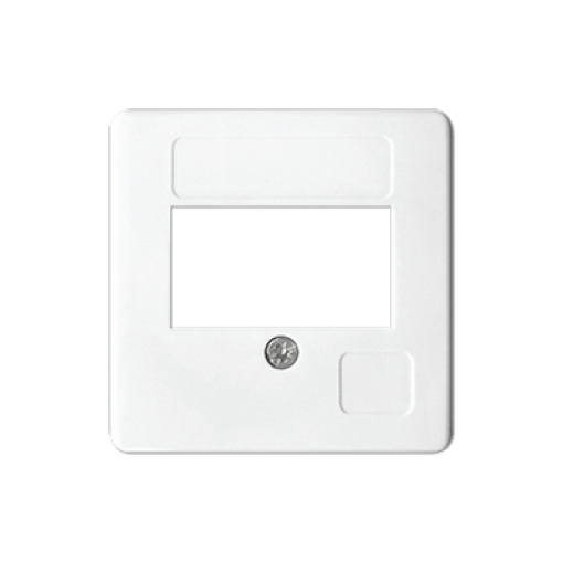 Placa toma altavoz 50x50 bl. alpi