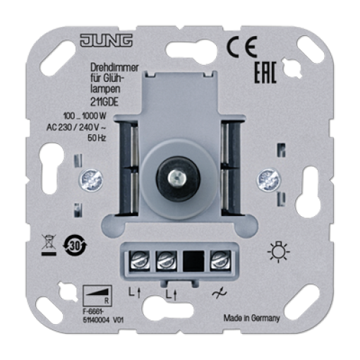 Dimmer giratorio
