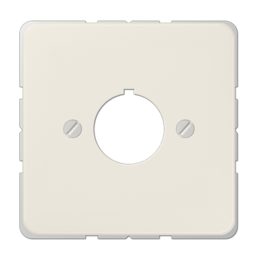 Placa aparato mando 22,5 mm CD bl marfil