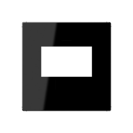 Placa USB A negro