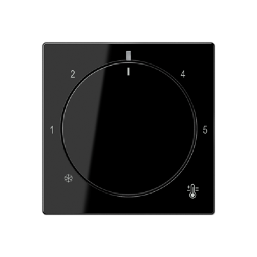 Placa termostato. A negro