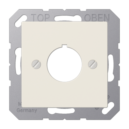 Placa aparato de mando. A blanco marfil
