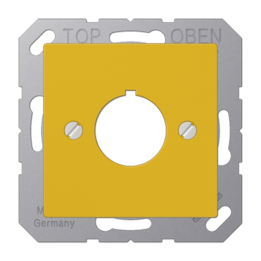 Placa aparato de mando. A amarillo