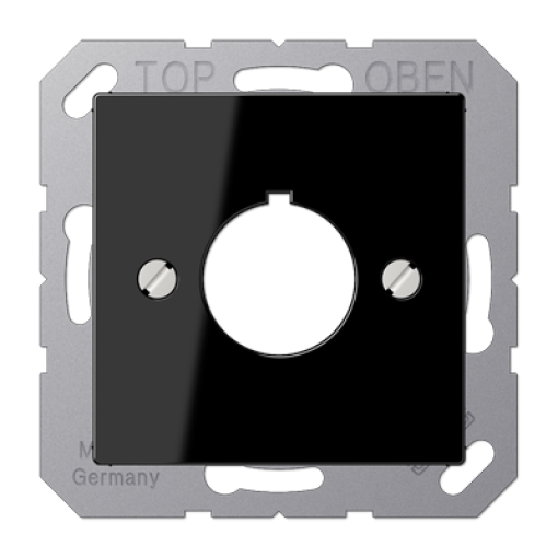 Placa aparato de mando. A negro