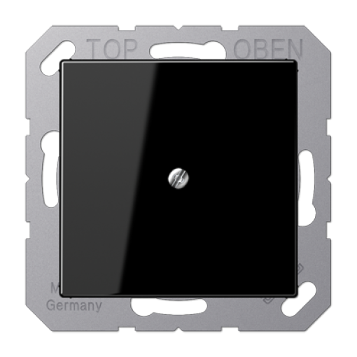 Placa con salida cable A negro