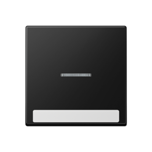 Tecla simple. visor. inscr. A negro mate