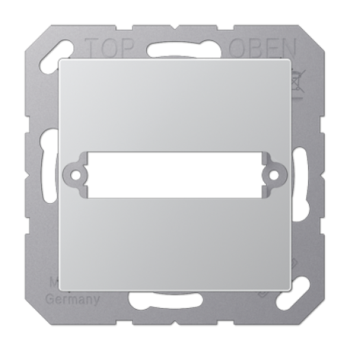 Placa toma D-SUB A aluminio