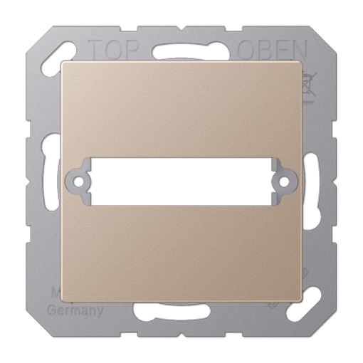 Placa toma D-SUB A cava