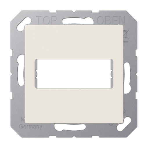 Placa toma D-SUB A blanco marfil