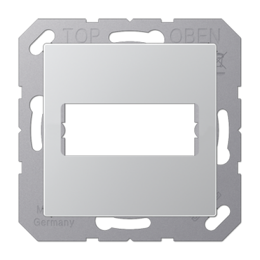 Placa toma D-SUB A aluminio