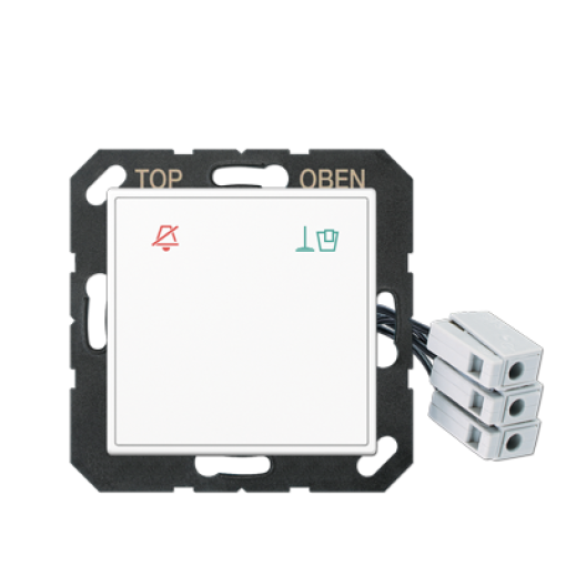 Placa hotel cristal LED ext. A bl. alpi