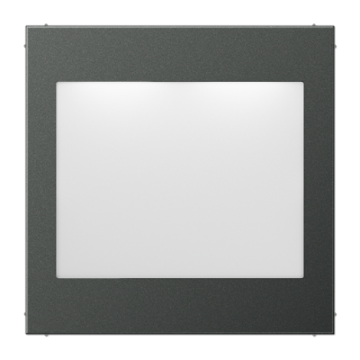 Placa señalización LED. LS antracita