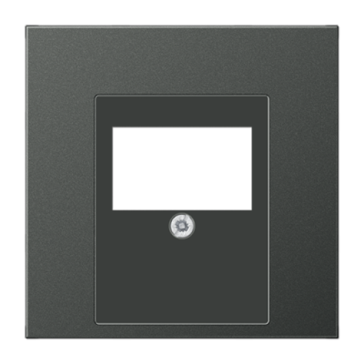 Placa telef. TAE LS antracita