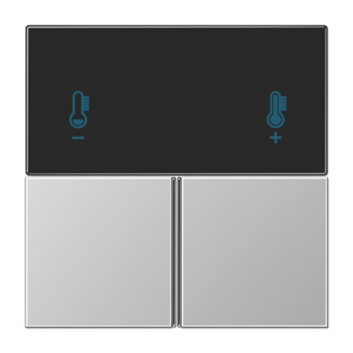 Teclas controlador estancia F40. LS alum