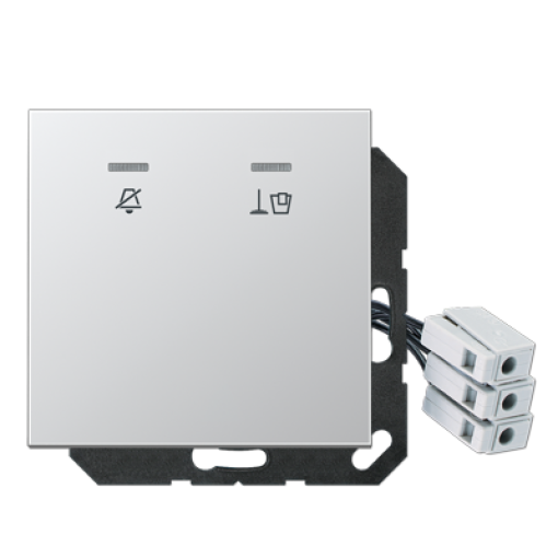 Placa hotel c LED, exterior LS alum.